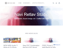 Tablet Screenshot of naviretlav.com